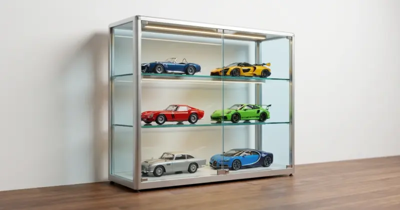 Entretien et vitrine pour voiture miniature : protéger votre collection