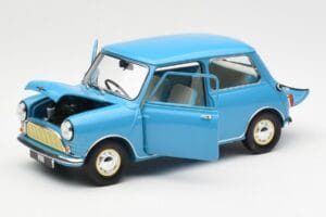 Morris Mini Minor Bleu Kyosho 1:18 08964BL Métal Moulé — image 2 sur 8