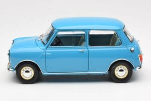 Morris Mini Minor Bleu Kyosho 1:18 08964BL Métal Moulé — image 4 sur 8
