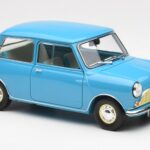 Morris Mini Minor Bleu Kyosho 1:18 08964BL - image 6 of 8