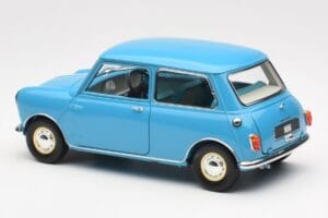 Morris Mini Minor Bleu Kyosho 1:18 08964BL Métal Moulé — image 7 sur 8
