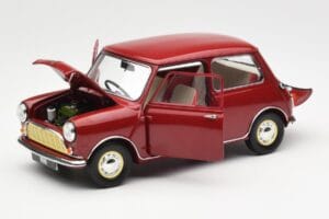 Morris Mini Minor Rouge Kyosho 1:18 08964R Métal Moulé — image 2 sur 8