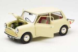 Morris Mini Minor Blanc Kyosho 1:18 08964W Métal Moulé — image 2 sur 8