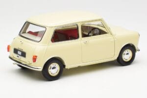 Morris Mini Minor Blanc Kyosho 1:18 08964W Métal Moulé — image 3 sur 8