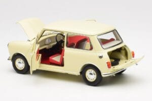Morris Mini Minor Blanc Kyosho 1:18 08964W Métal Moulé — image 5 sur 8