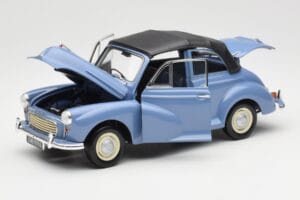 Morris Minor Cabriolet Bleu Minichamps 1:18 150137030 Métal Moulé — image 2 sur 8