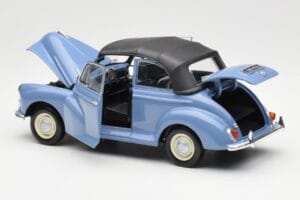 Morris Minor Cabriolet Bleu Minichamps 1:18 150137030 Métal Moulé — image 5 sur 8