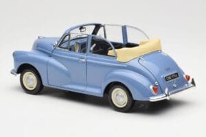 Morris Minor Cabriolet Bleu Minichamps 1:18 150137030 Métal Moulé — image 7 sur 8