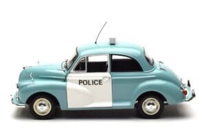 Morris Minor Police Bleu & Blanc Minichamps 1:18 150137090 Métal Moulé — image 4 sur 8