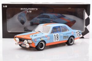 Opel Commodore A Steinmetz Gulf #18 Joossens / Byttebier 24 Hours of Spa 1971 Minichamps 1:18 155714618 Métal Moulé — image 6 sur 6