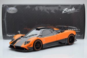 Pagani Zonda Cinque Orange St Tropez Almost Real 1:18 850603001 Métal Moulé — image 2 sur 8