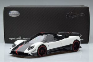 Pagani Zonda Cinque Blanc Benny Almost Real 1:18 850601001 Métal Moulé — image 12 sur 12