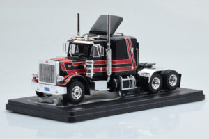 Peterbilt 359 Noir Rouge IXO 1:43