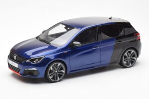 Peugeot 308 GTI Magnetic Bleu Noir Otto 1:18 OT922