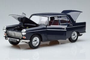 Peugeot 404 Bleu Norev 1:18 184836 Métal Moulé — image 2 sur 7