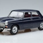 Peugeot 404 Bleu Norev 1:18 184836 Métal Moulé