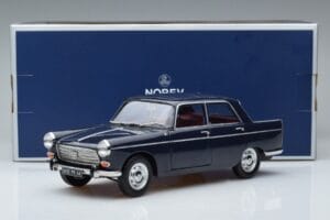 Peugeot 404 Bleu Norev 1:18 184836 Métal Moulé — image 7 sur 7