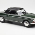 Peugeot 404 Cabriolet Antique Green Édition Limitée Norev 1:18 184829 - image 6 of 8
