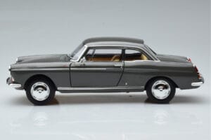 Peugeot 404 Coupé Graphite Gris Norev 1:18 184834 Métal Moulé — image 4 sur 7