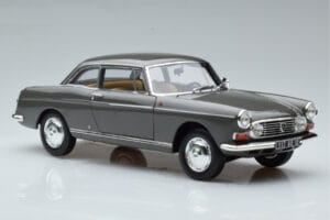 Peugeot 404 Coupé Graphite Gris Norev 1:18 184834 Métal Moulé — image 5 sur 7