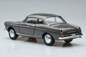Peugeot 404 Coupé Graphite Gris Norev 1:18 184834 Métal Moulé — image 6 sur 7