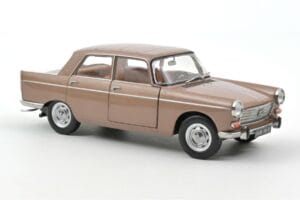 Peugeot 404 Avec Caravane Henon Norev 1:18 184837 Métal Moulé — image 2 sur 7