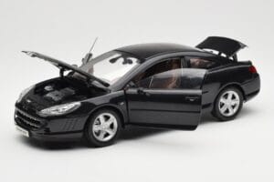 Peugeot 407 Coupé Noir Norev 1:18 184752 Métal Moulé — image 2 sur 8