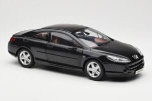 Peugeot 407 Coupé Noir Norev 1:18 184752 Métal Moulé — image 6 sur 8