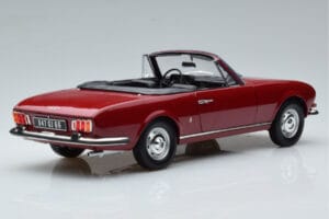 Peugeot 504 Cabriolet Rouge Norev 1:18 184818 Métal Moulé — image 3 sur 8