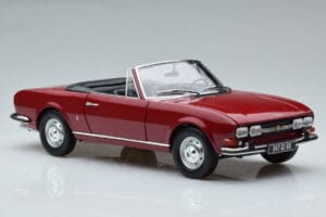 Peugeot 504 Cabriolet Rouge Norev 1:18 184818 Métal Moulé — image 6 sur 8
