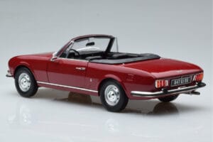 Peugeot 504 Cabriolet Rouge Norev 1:18 184818 Métal Moulé — image 7 sur 8