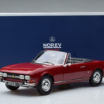 Peugeot 504 Cabriolet Rouge Norev 1:18 - image 8 of 8