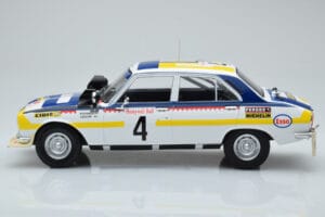 Peugeot 504 Ti #4 T. Makinen / H. Liddon Rally Morocco 1975 IXO 1:18 18RMC044B Métal Moulé — image 3 sur 6