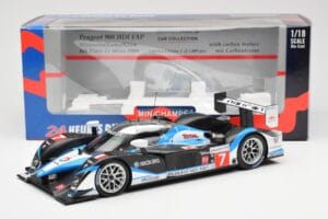 Peugeot 908 HDI FAP LMP1 #7 N. Minassian / P. Lamy / C. Klien 6th Place 24 Hours of Le Mans 2009 Minichamps 1:18 150091207 Mé — image 6 sur 6