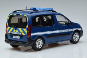 Peugeot Partner Gendarmerie Norev 1:18 184895 Métal Moulé — image 2 sur 6