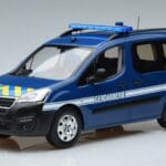 Peugeot Partner Gendarmerie Norev 1:18 184895 Métal Moulé