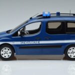 Peugeot Partner Gendarmerie Norev 1:18 184895 Métal Moulé - image 3 of 6