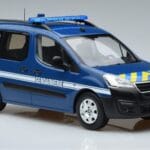 Peugeot Partner Gendarmerie Norev 1:18 184895 Métal Moulé - image 4 of 6