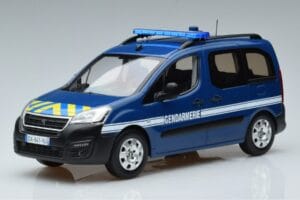 Peugeot Partner Gendarmerie Norev 1:18 184895 Métal Moulé