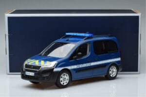 Peugeot Partner Gendarmerie Norev 1:18 184895 Métal Moulé — image 6 sur 6