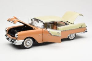 Pontiac Star Chief Hardtop Rouge Blanc Sun Star 1:18 5043 Métal Moulé — image 2 sur 8
