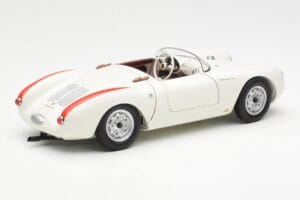 Porsche 550 Spyder Édition 70 Ans Blanc Schuco 1:18 450033300 Métal Moulé — image 3 sur 8