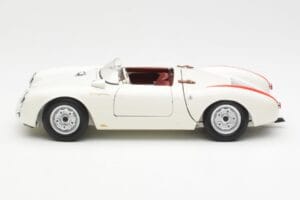 Porsche 550 Spyder Édition 70 Ans Blanc Schuco 1:18 450033300 Métal Moulé — image 4 sur 8