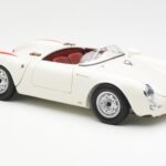 Porsche 550 Spyder Édition 70 Ans Blanc Schuco 1:18 450033300 - image 6 of 8
