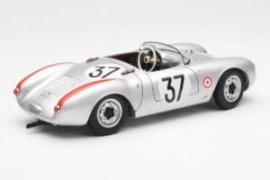 Porsche 550 RS Spyder #37 H. Polensky / R. von Frankenberg 24 Hours of Le Mans 1955 Schuco 1:18 450033400 Métal Moulé — image 3 sur 8