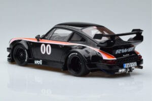 Porsche 911 930 RWB Yaju Noir GT Spirit 1:18 GT413 Résine — image 5 sur 6