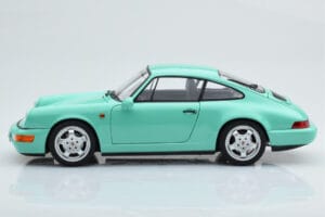Porsche 911 964 Carrera 2 Mint Vert Norev 1:18 187327 Métal Moulé — image 5 sur 8