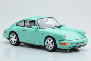 Porsche 911 964 Carrera 2 Mint Vert Norev 1:18 187327 Métal Moulé — image 6 sur 8