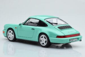 Porsche 911 964 Carrera 2 Mint Vert Norev 1:18 187327 Métal Moulé — image 7 sur 8