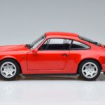 Porsche 911 964 Carrera 2 Rouge Norev 1:18 187320 Métal Moulé - image 4 of 7
